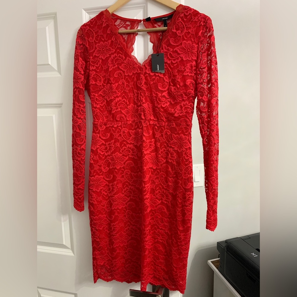 Brand new red women’s dress